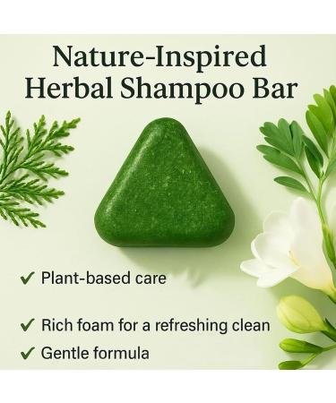  gifyym Shampoo Soap | Hair Shampoo Bars Give Me Strength! Solid Shampoo Soap Anti-Hair Loss Volumizing and Strengthening Vegan Nourishing Dry Damaged Hair Care - Buy Online on GoSupps.com