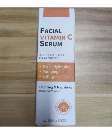 Vitamin Super C Serum for Women 70+ | Anti-Aging Face Serum with Niacinamide Hyaluronic Acid & Caffeine | Smooths Skin & Reduces Dark Spots - 30ML - Buy Online on GoSupps.com