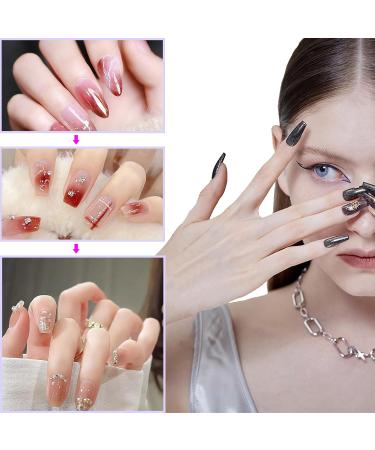 Short Nail Tips - 600PCS Half Matte Soft Gel Nail Tips Full Cover False Nails Tips Clear Acrylic Fake Nails Tips for Press On Nails Short 12 Size 600 PCS (600-Short-C) C Short - Buy Online on GoSupps.com