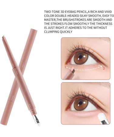 Under-eye highlighter - Two-tone illuminating concealer with silk for the eyes 2.5g anti-aging makeup base for women and young people - Face makeup for birthdays and events - Buy Online on GoSupps.com