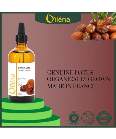 O l na Organic Desert Date Oil - Repairing Anti-Aging Dry Oil for Hair & Skin | Rich in Fatty Acids Proteins | Ideal for All Skin Types 100ml - Buy Online on GoSupps.com