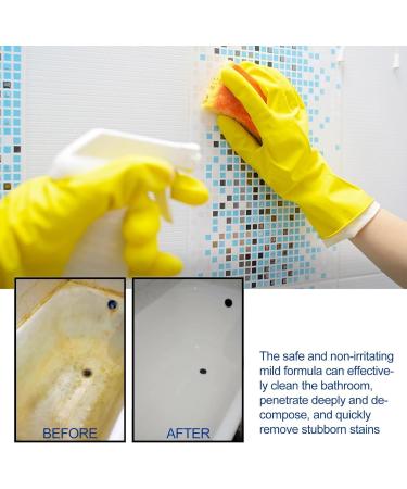 Acssart Foam Cleaner Bathroom Descaler Cleaner Jue-Fish Bathroom Descaler Powerful Stubborn Stains Cleaner Bathroom Descaler Foam Cleaner All-Purpose Bathroom Descaler Foam Spray (1pcs) - Buy Online on GoSupps.com
