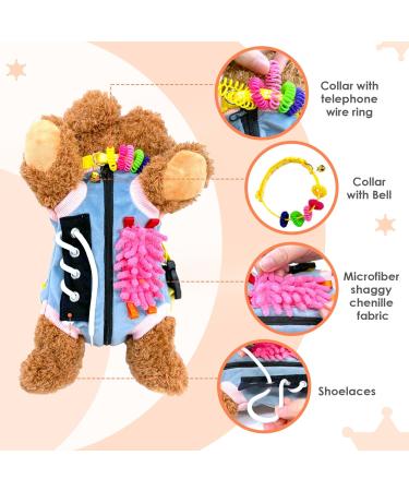 Fidget Dog Blanket for Elderly Fidget Sensory Dog Blanket for Seniors with Alzheimer s Dementia Products for Elderly Sensory Fidget Blanket - Buy Online on GoSupps.com