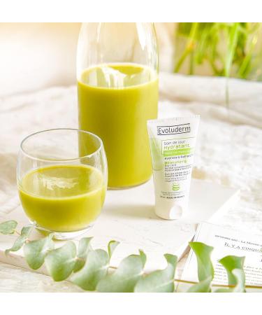 EVOLUDERM - Moisturizing Day Care for Normal to Combination Skin - 50 ml - 94% Natural Origin - Vegan - Made in France - Buy Online on GoSupps.com