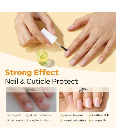 Modelones Cuticle Oil 15ml Nail & Cuticle Care Strengthener Oil Vitamin E + B Cuticle Revitalizing Oil for Nail Growth and Gel Nail Polish - Buy Online on GoSupps.com