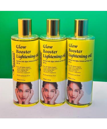 SKEENPOINT GLOW BOOSTER Lightening Oil Whitening Glow 300ml SPF30 - Buy Online on GoSupps.com