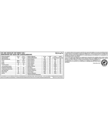 Clif Bar Box of 12 Chocolate Chip Energy Bars - Buy Online on GoSupps.com