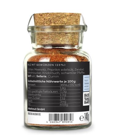 Anchor Herb of Spice Salt - Versatile Seasoning for Grilling Roasting & Cooking - 140g in Eco-Friendly Cork Glass - Buy Online on GoSupps.com