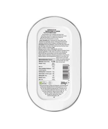 Buy Amazon MSC Herring Fillets in Tomato Sauce - 200g Pack of 5 | Premium Quality Seafood - Fast International Shipping - Buy Online on GoSupps.com
