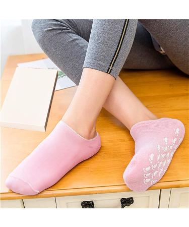 Jinlaili Moisturizing Gel Socks - 2 Pairs Infused with Vitamins & Oils for Soft Hydrated Skin - Spa Quality Repair for Dry Feet - Buy Online on GoSupps.com