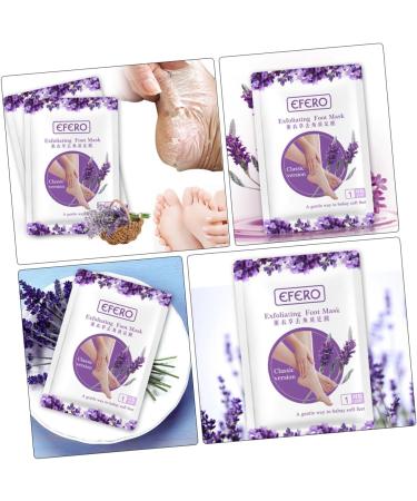 Healeved 2 Pairs Accessories props white dead skin removers Lavender Nursing supplies Foot Patch safe foot masks foot beauty accessories care foot cream dead skin remover for feet - Buy Online on GoSupps.com