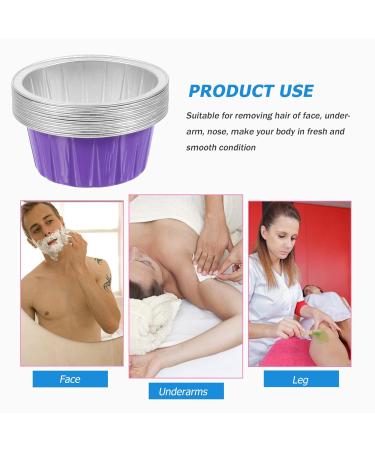 Portable 10-Hour Wax Melting Bowl | Hot Wax Warmer | Aluminum Foil Shell | Colorful Violet - 6.3x6.3cm - Buy Online on GoSupps.com