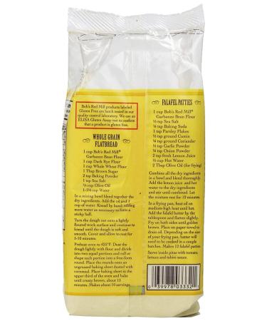 Bobs Red Mill Garbanzo Bean Flour 16 oz - Pack of 2 - Buy Online on GoSupps.com