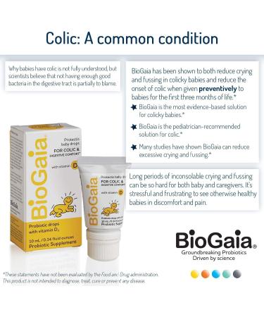 BioGaia ProTectis Baby Drops with Vitamin D3 0.34 oz (Pack of 2) - Buy Online on GoSupps.com