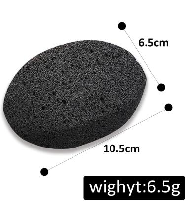 UNVOJL Pumice Foot Stone Foot Scrubber Natural Pumice Stone Exfoliates Hard Dead Dry Skin Natural Foot File for Skin Exfoliation - Buy Online on GoSupps.com