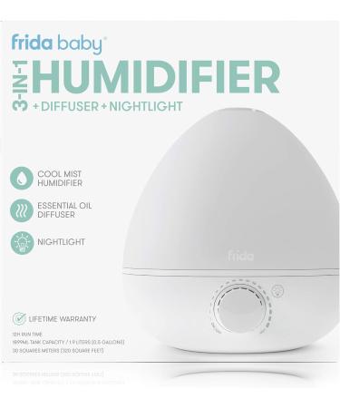 Frida Baby 3-in-1 Humidifier, Diffuser & Nightlight - Single Unit - Buy Online on GoSupps.com