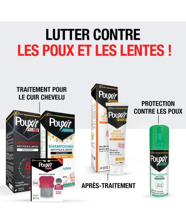 POUXIT - Protect - Shampooing 2 en 1 lavant et protecteur 72H - Prot ge imm diatement des poux - 2 minutes de pose seulement - Flacon de 200 ml - Buy Online on GoSupps.com