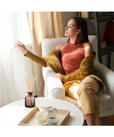 HOSSIAN 50pcs Fiber Reed Diffuser Sticks - 10inch Natural Rattan Refill Pack for Home Fragrance - Buy Online on GoSupps.com