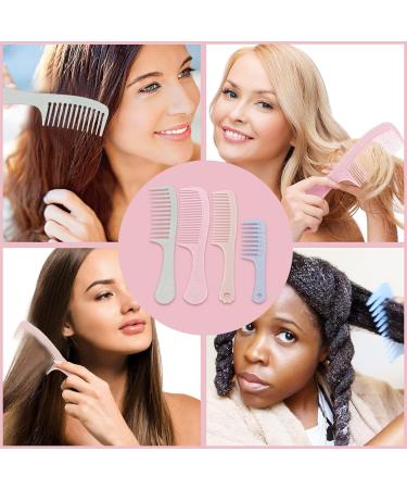 EBTOENM Professional Hair Comb Set - 4 Pack Colorful Rat Tail Curly Comb for Women & Men - Buy Online on GoSupps.com