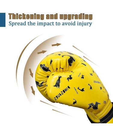 Shop Fantecia 6 oz Kids Boxing Gloves - Ideal for Ages 3-8 | Youth Kickboxing Training Gloves for Punching Bags - Buy Online on GoSupps.com