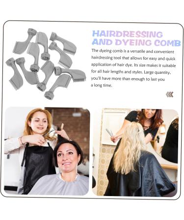 10 pi ces Peigne Automatique pour Coloration Cheveux Applicateur Teinture Portable R utilisable Adapt Salon et Usage Domestique Diff rentes pour Plusieurs Styles - Buy Online on GoSupps.com