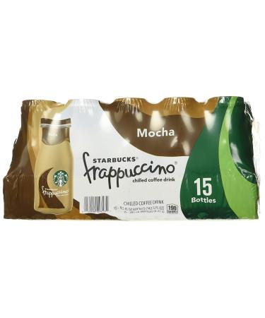 Starbucks Frappuccino Coffee 9.5 fl oz (Pack of 15) Glass Bottles - Buy Online on GoSupps.com
