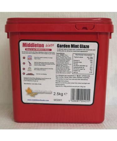 Butchers Sundries Middleton Foods Garden Mint Meat Glaze Marinade Seasoning Mix 25kg - Buy Online on GoSupps.com