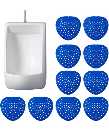 WOBBLO Urinal Deodorant Screen | Air Freshener Natural Urinal Mat Multifunctional Safe for Bathrooms Bathrooms Homes Hotels Blue (10 Pieces) - Buy Online on GoSupps.com