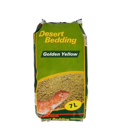 Lucky Reptile Desert Bedding Golden Yellow 7 l substrate for desert terrariums diggable Golden Yellow 7 liters