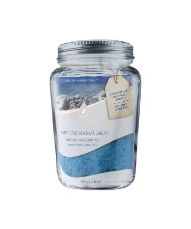 Dead Sea Bath Salts - Midnight Musk Extra Mineral - 500g | Stress Relief & Relaxation | Shop Internationally - Buy Online on GoSupps.com