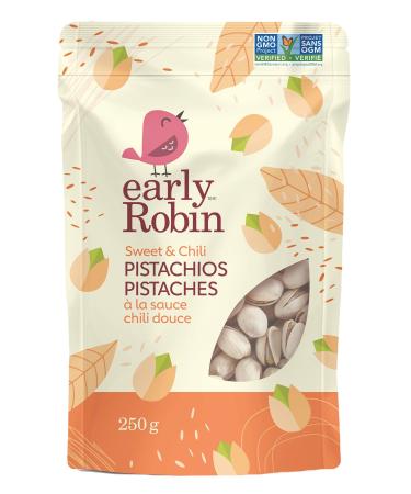 Pistachios Sweet & Chili In-Shell Non-GMO by Early Robin 250g