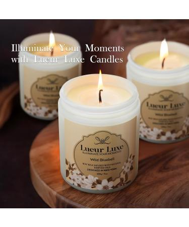 Lavender Eucalyptus Scented Soy Wax Candle - 7oz | Aromatherapy with Natural Essential Oils | Relaxing Home Fragrance for International Shipping - Buy Online on GoSupps.com