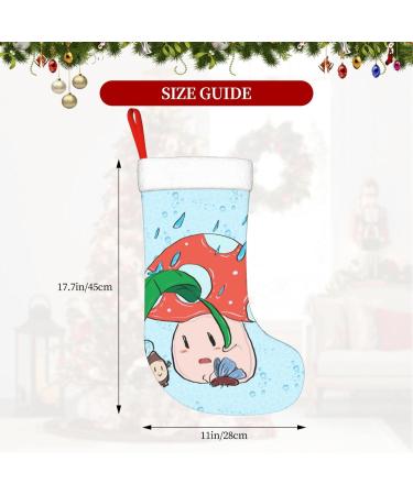 YYHHAOFA Sunflower Seeds and Mushroom Christmas Decorative Stockings : Soft Light and Tactile Suitable for Christmas Halloween - Buy Online on GoSupps.com