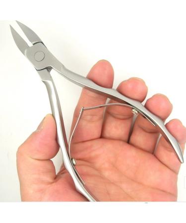 Professional Toe Nail Clipper for Ingrown & Thick Toenails - Surgical Stainless Steel Nipper for Seniors - Buy Online on GoSupps.com