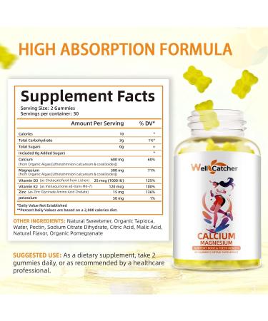 Potassium Citrate Gummies with Calcium Magnesium Gummies - Buy Online on GoSupps.com