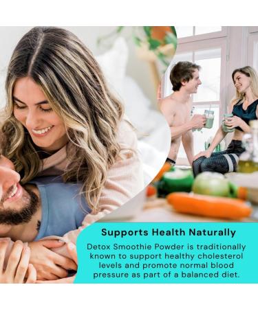 Ocean's Balance Daily Detox Smoothie Powder with Cilantro, Blueberry, Spirulina, Dulse Seaweed & Barley Grass Juice Powder Easily Digested Smoothie Mix for Detox Cleanse (4 oz - 1 Pack) Powder 4 Ounce (Pack of 1) - Buy Online on GoSupps.com