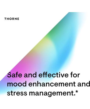 Thorne Mood Plus - Botanical Support for Mood and Stress Management - 120 Capsules - Buy Online on GoSupps.com