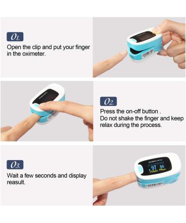 CONTEC CMS50NA Pulse Oximeter - SpO2 & PR Waveform Blood Oxygen Monitor - Buy Online on GoSupps.com