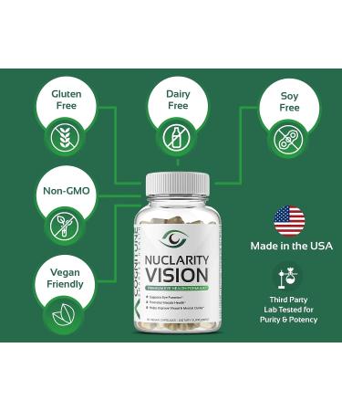 Eye Health Supplements for Adults - Blue Light Protection & Enhanced Visual Clarity with Lutein, Zeaxanthin, Bilberry & More | AREDS2 Vitamins - Buy Online on GoSupps.com