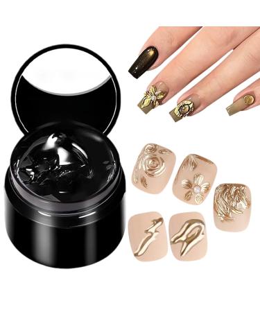 Sculpting Nail Gel | LED/UV Modeling Nail Glue 7ml Non-Stick Builder Glue Manicure Supplies for Home Indoor School and Travel