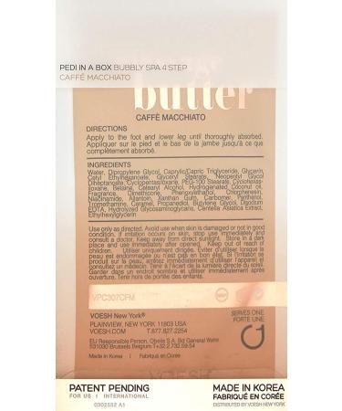 Voesh O2 Pedi In A Box Bubbly Soak Spa Caffe Macchiato 1 pc - Buy Online on GoSupps.com