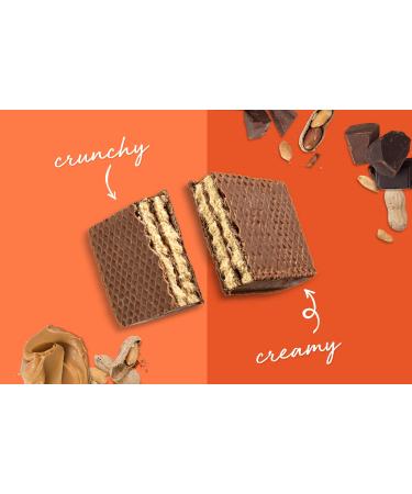 BNRG Power Crunch Protein Bar - Peanut Butter Fudge (12 Bars, 2 oz each) - High Protein Energy Snack - Buy Online on GoSupps.com