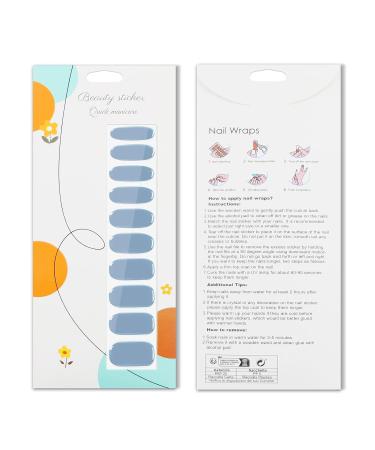 JMEOWIO Blue Gel Nail Foils - Self-Adhesive Nail Stickers for Stunning Nail Designs & International Shipping - Buy Online on GoSupps.com