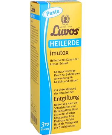 Luvos Healing Earth Imutox 370g Paste - Natural Detox & Skin Therapy | International Shipping Available - Buy Online on GoSupps.com