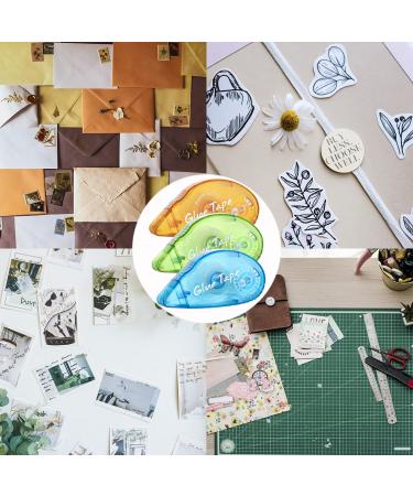 XUXU 6 Pack Double Sided Tape Roller Scrapbooking Tape Permanent Adhesive Tape Dispenser Runner for Crafts and Arts Projects Photo-Safe 0.3-inch by 315-Inch - Buy Online on GoSupps.com