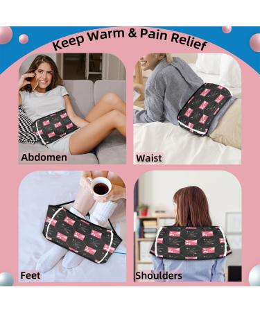 Shape Decor Hot Water Bottle with Soft Waist Cover | Warm Water Bag for Pain Relief - Ideal for Hands Shoulders Legs Back & Neck - International Shipping Available - Buy Online on GoSupps.com