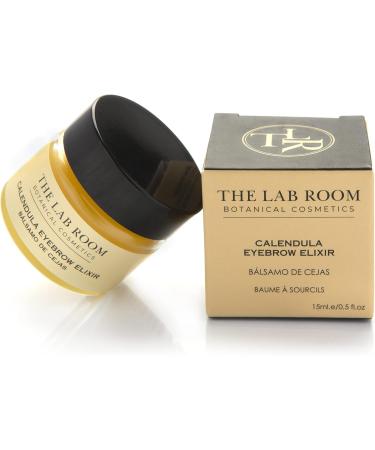  The Lab Room The Lab Room Calendula Eyebrow Elixir Eyebrow Balm 15ml Eyebrow Growth Enhancer Serum - Buy Online on GoSupps.com
