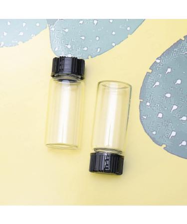 10ml Glass Vials - Transparent Colorless Pack of 10 - Ideal for DIY Crafts & Storage | International Shipping Available - Buy Online on GoSupps.com