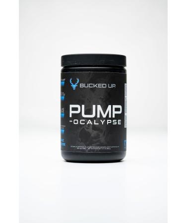 BUCKED UP PUMP-OCALYPSE Pre Workout - Intense Pumps Power & Endurance Blue Raz 30 Servings - Buy Online on GoSupps.com