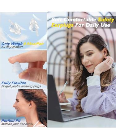 High Fidelity Concert Ear Plugs - 4 Pairs for Noise Reduction at Concerts, Festivals, Parties, DJs, Drummers - Reusable - 2 Colors - Buy Online on GoSupps.com